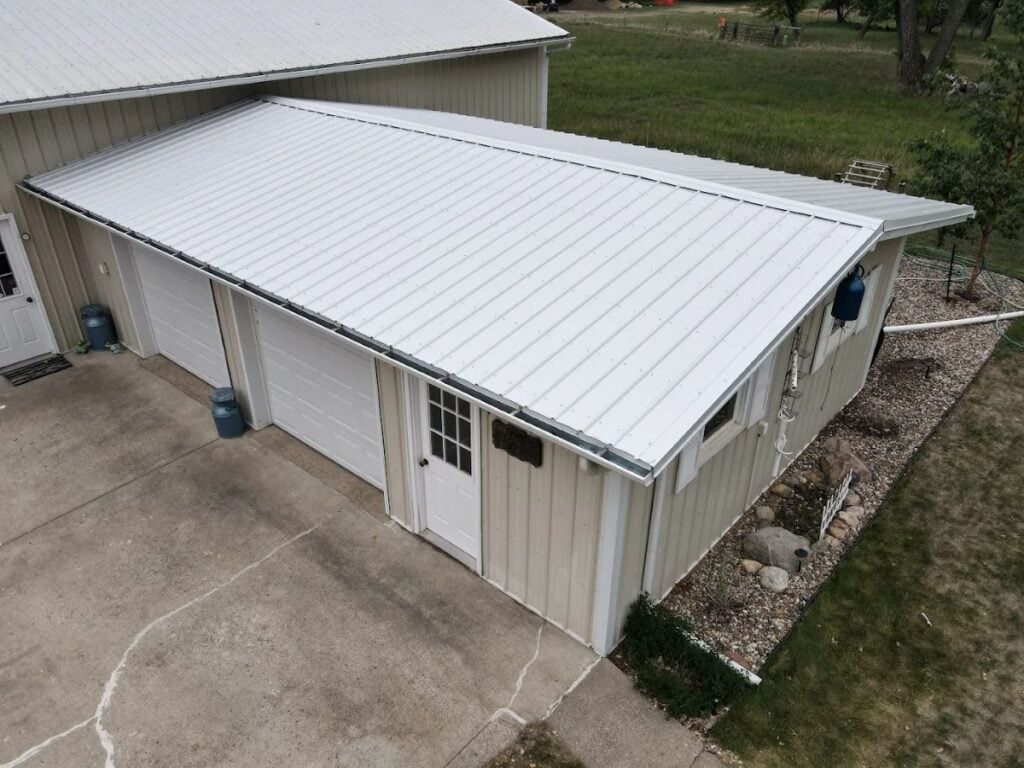 metal roof installation 5 Star roofing project