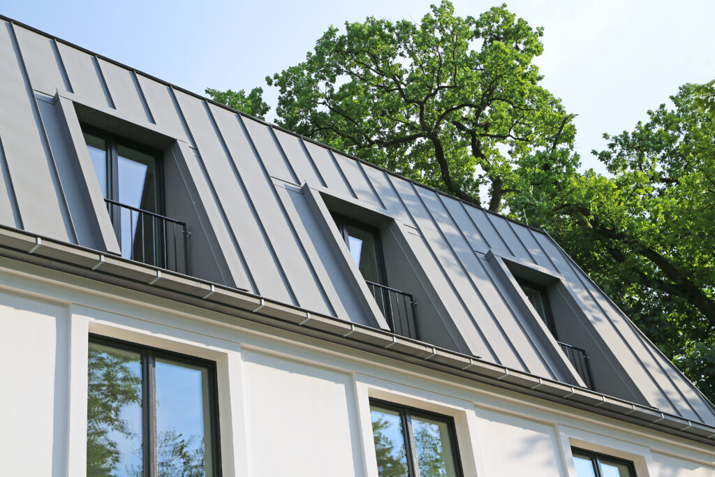 standing seam metal roof cost white and grey big house hotel